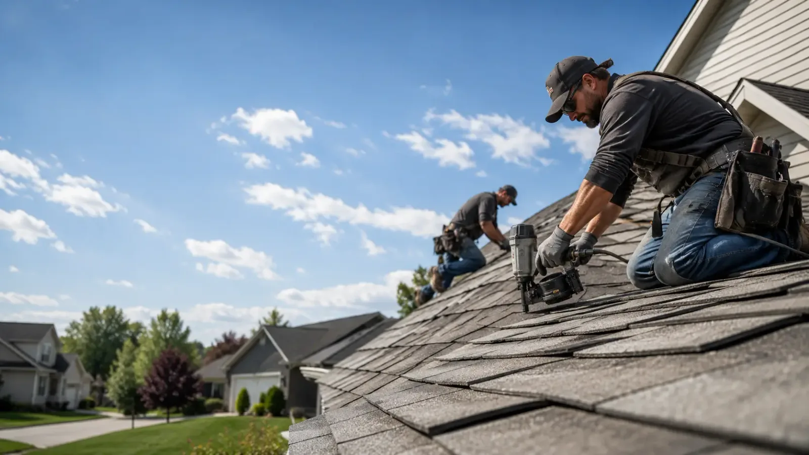 Storm Damage Roof Repair in Arrowsmith, IL near me